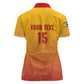 Zimbabwe Cricket Custom Women Polo Shirt Come On Chevrons