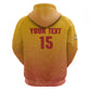 Zimbabwe Cricket Custom Zip Hoodie Come On Chevrons