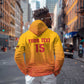 Zimbabwe Cricket Custom Zip Hoodie Come On Chevrons
