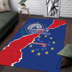 Happy Cabo Verde Area Rug 50th Anniversary of Independence