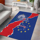 Happy Cabo Verde Area Rug 50th Anniversary of Independence