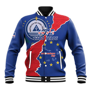 Happy Cabo Verde Baseball Jacket 50th Anniversary of Independence