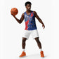 Happy Cabo Verde Basketball Jersey 50th Anniversary of Independence - African Pride