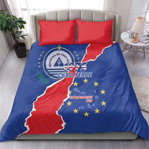 Happy Cabo Verde Bedding Set 50th Anniversary of Independence
