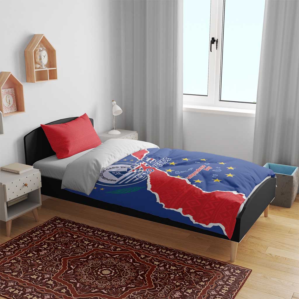 Happy Cabo Verde Bedding Set 50th Anniversary of Independence