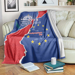 Happy Cabo Verde Blanket 50th Anniversary of Independence