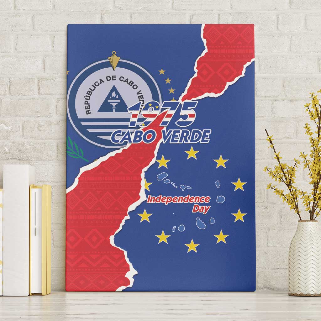 Happy Cabo Verde Canvas Wall Art 50th Anniversary of Independence