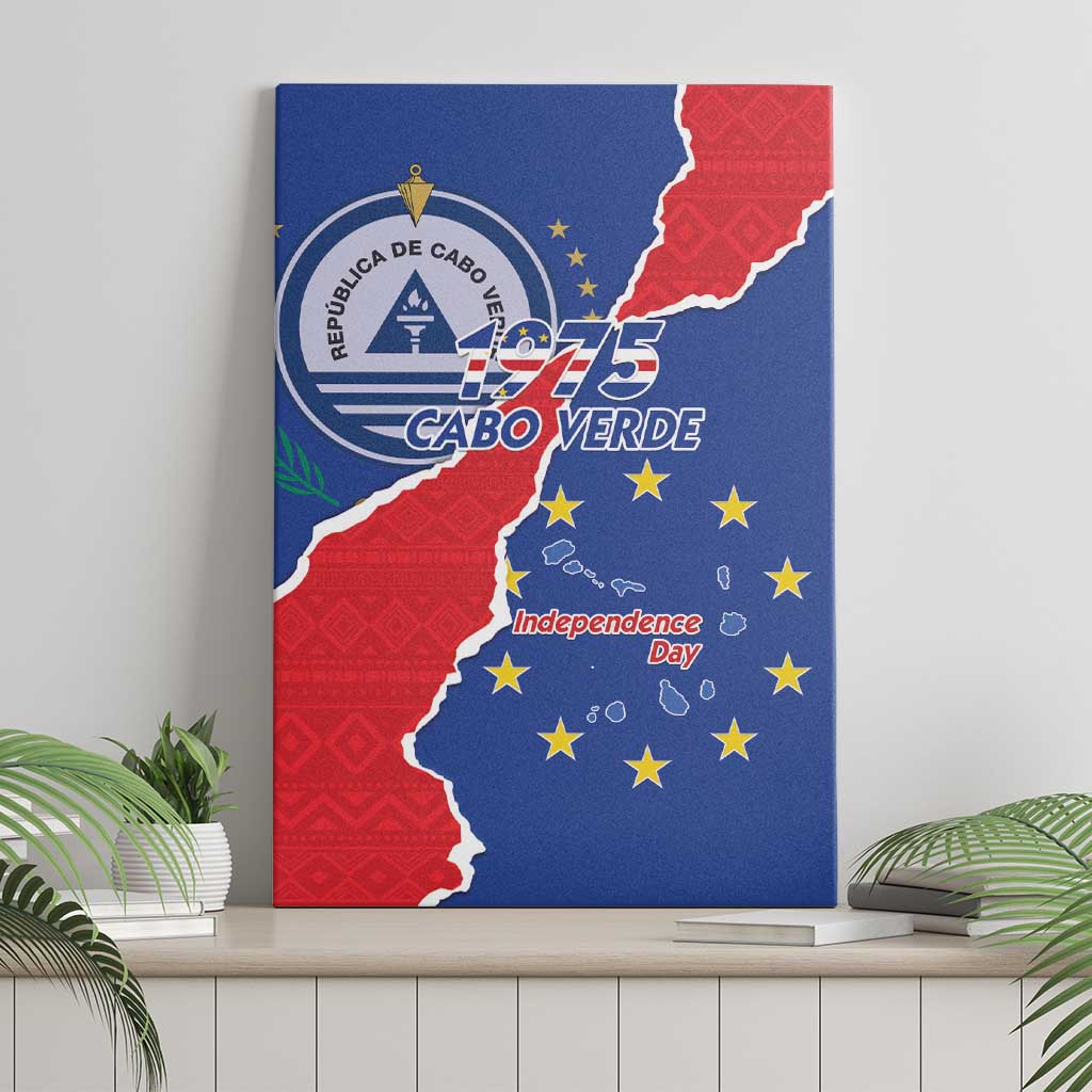 Happy Cabo Verde Canvas Wall Art 50th Anniversary of Independence