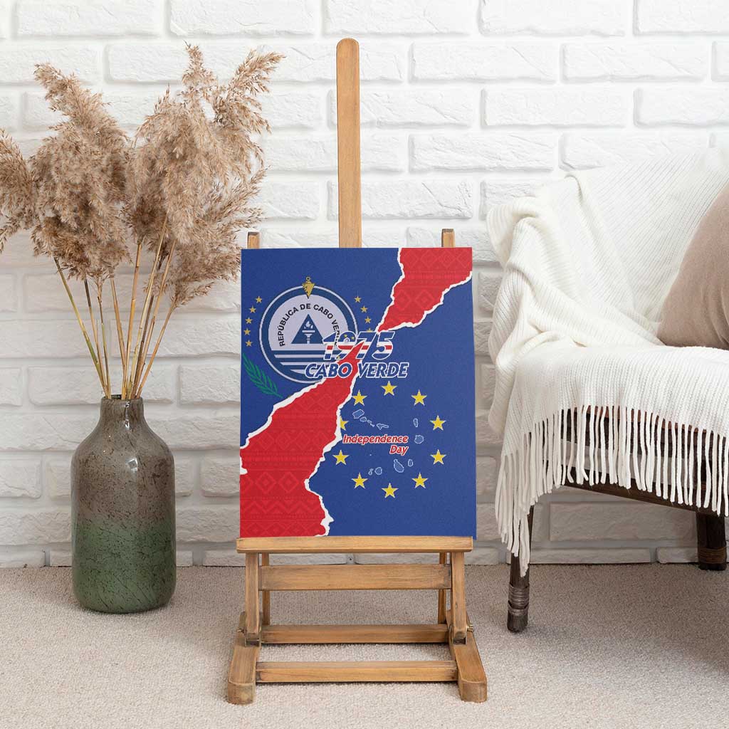Happy Cabo Verde Canvas Wall Art 50th Anniversary of Independence