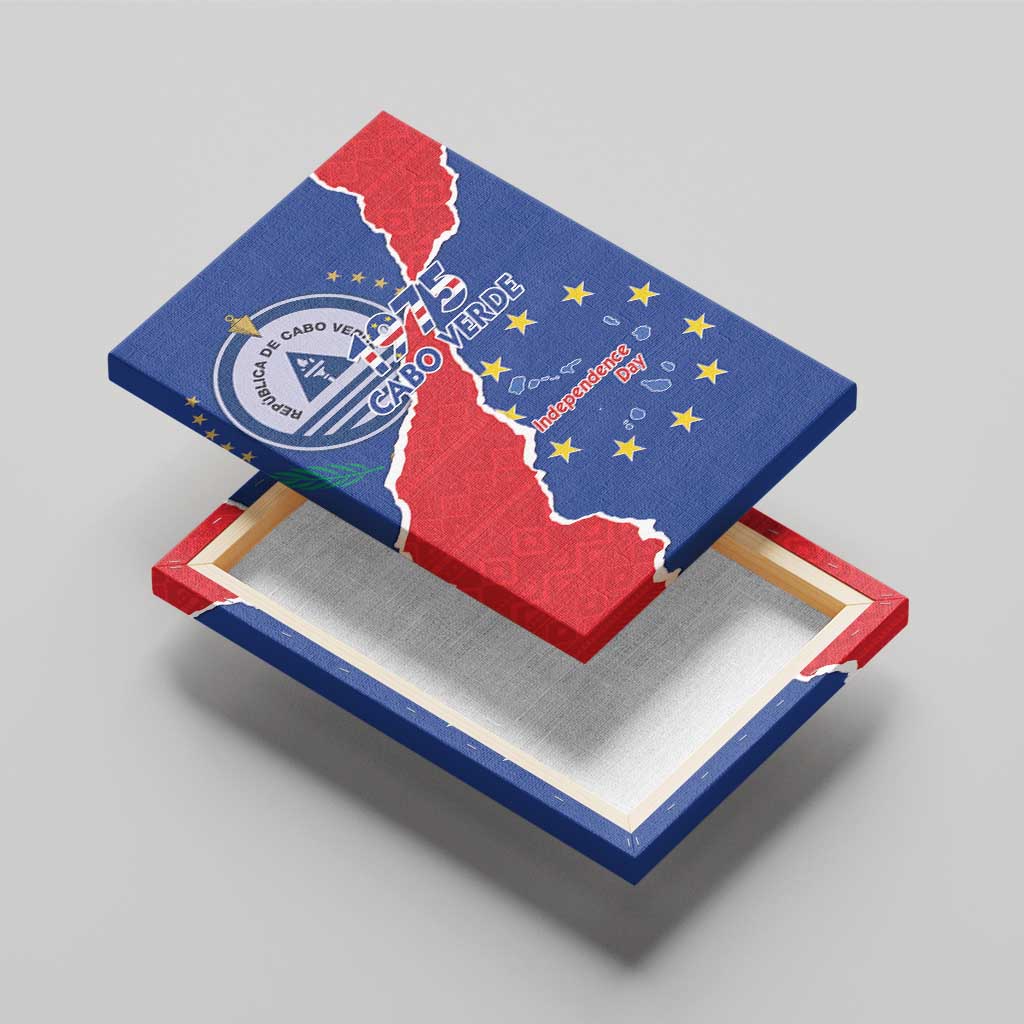 Happy Cabo Verde Canvas Wall Art 50th Anniversary of Independence