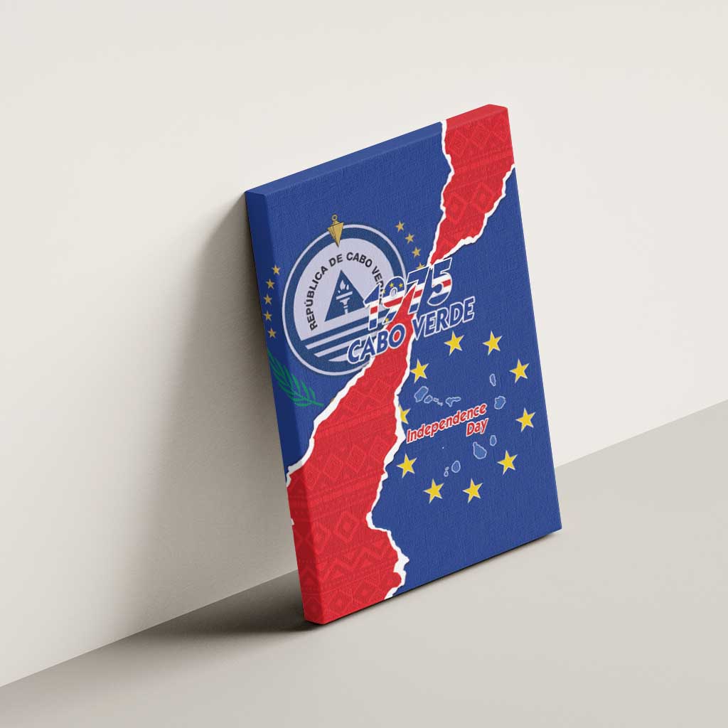 Happy Cabo Verde Canvas Wall Art 50th Anniversary of Independence