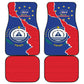 Happy Cabo Verde Car Mats 50th Anniversary of Independence