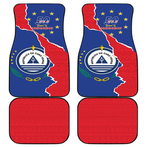 Happy Cabo Verde Car Mats 50th Anniversary of Independence