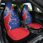 Happy Cabo Verde Car Seat Cover 50th Anniversary of Independence
