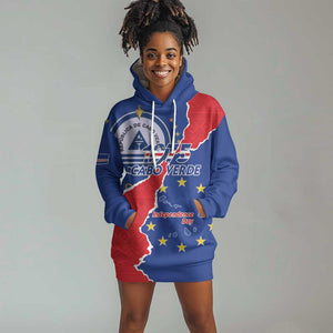 Happy Cabo Verde Hoodie Dress 50th Anniversary of Independence