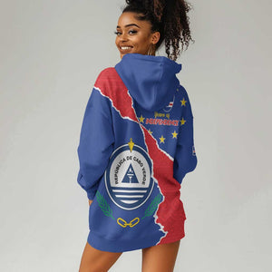 Happy Cabo Verde Hoodie Dress 50th Anniversary of Independence
