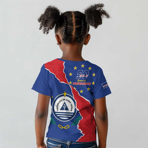 Happy Cabo Verde Kid T shirt 50th Anniversary of Independence