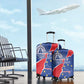 Happy Cabo Verde Luggage Cover 50th Anniversary of Independence