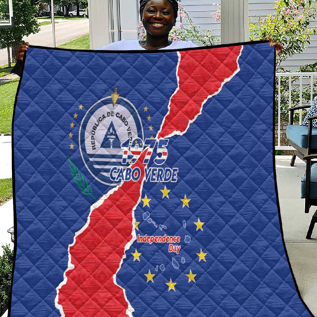 Happy Cabo Verde Quilt 50th Anniversary of Independence