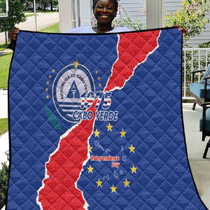 Happy Cabo Verde Quilt 50th Anniversary of Independence