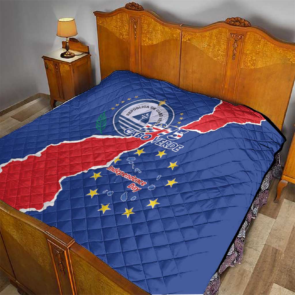 Happy Cabo Verde Quilt 50th Anniversary of Independence