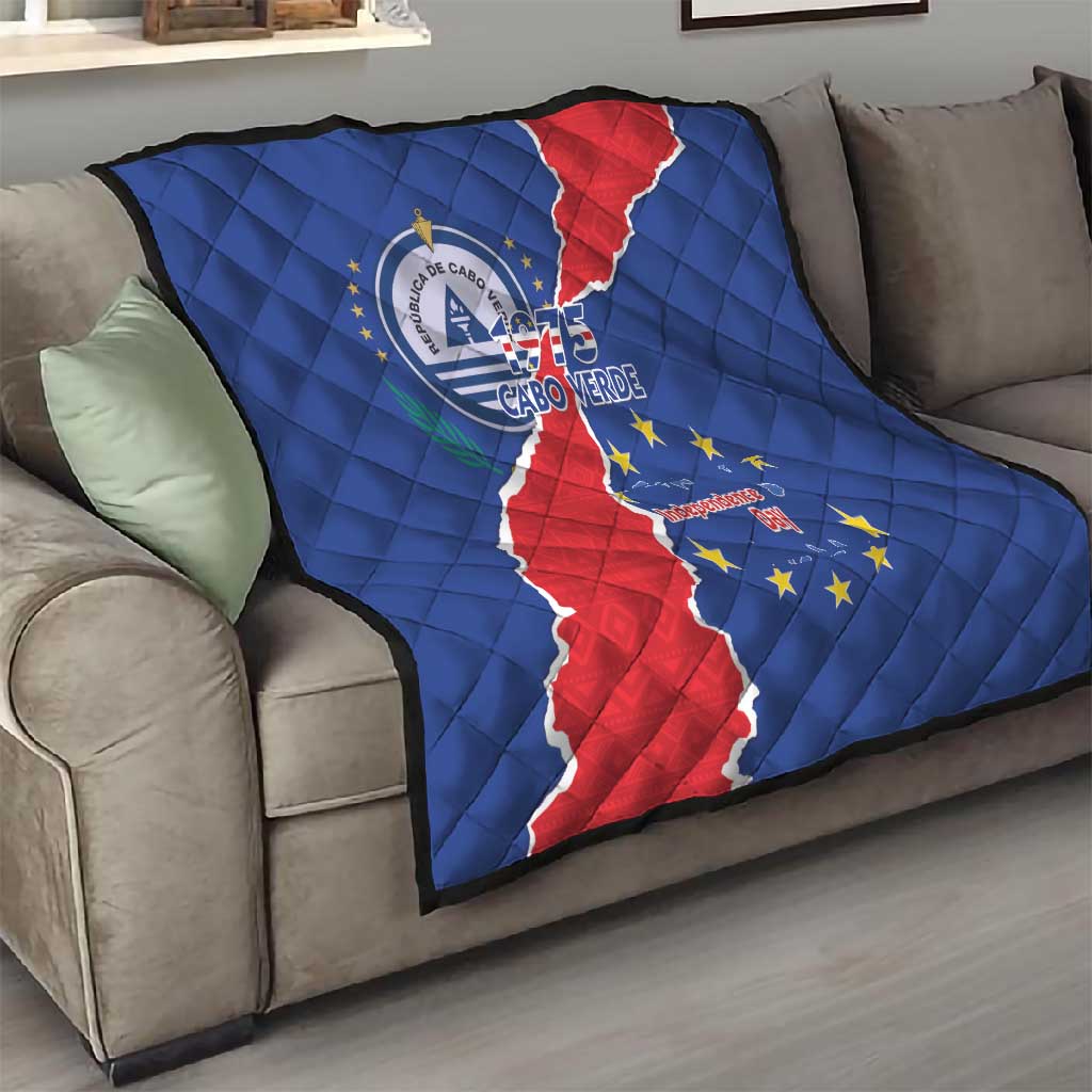 Happy Cabo Verde Quilt 50th Anniversary of Independence