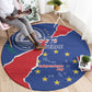 Happy Cabo Verde Round Carpet 50th Anniversary of Independence