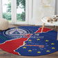 Happy Cabo Verde Round Carpet 50th Anniversary of Independence