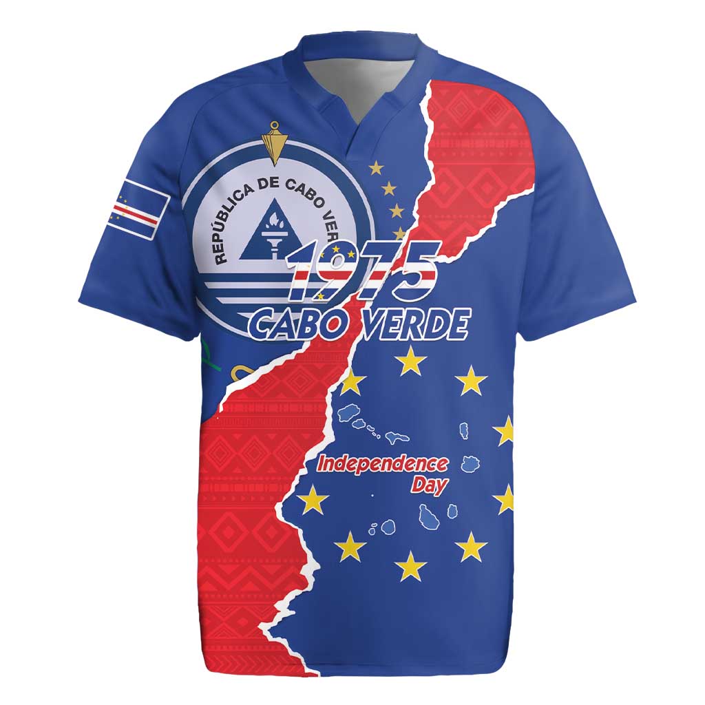 Happy Cabo Verde Rugby Jersey 50th Anniversary of Independence