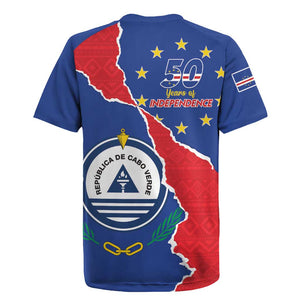 Happy Cabo Verde Rugby Jersey 50th Anniversary of Independence