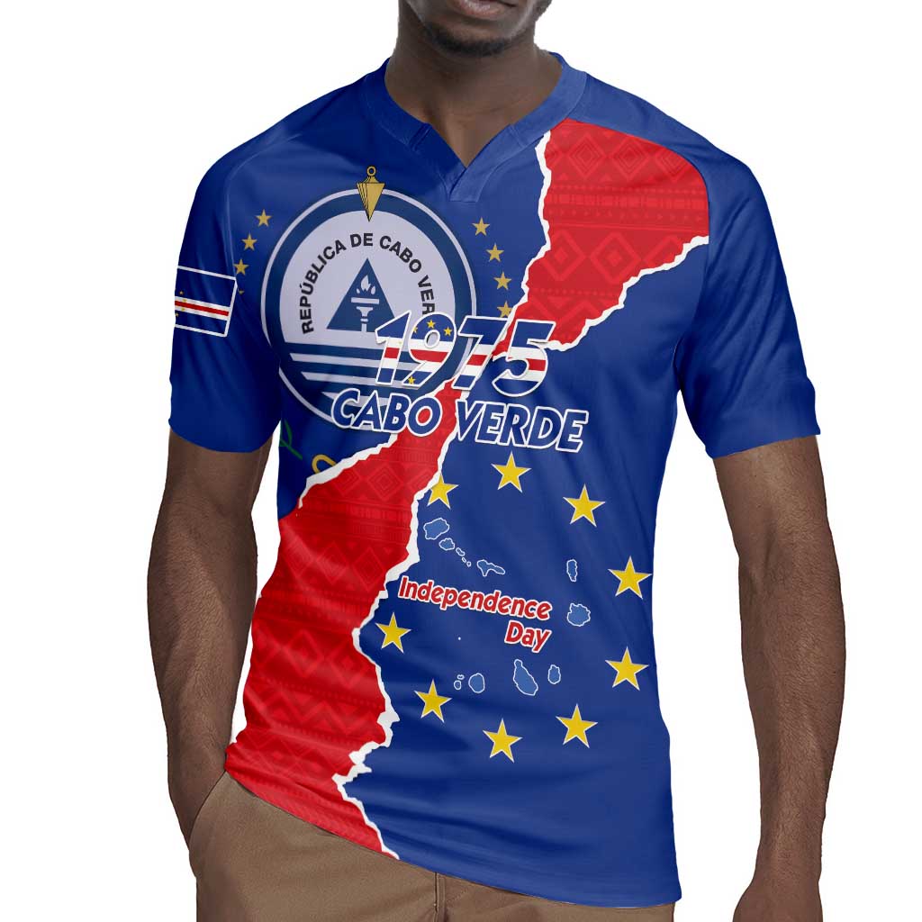 Happy Cabo Verde Rugby Jersey 50th Anniversary of Independence