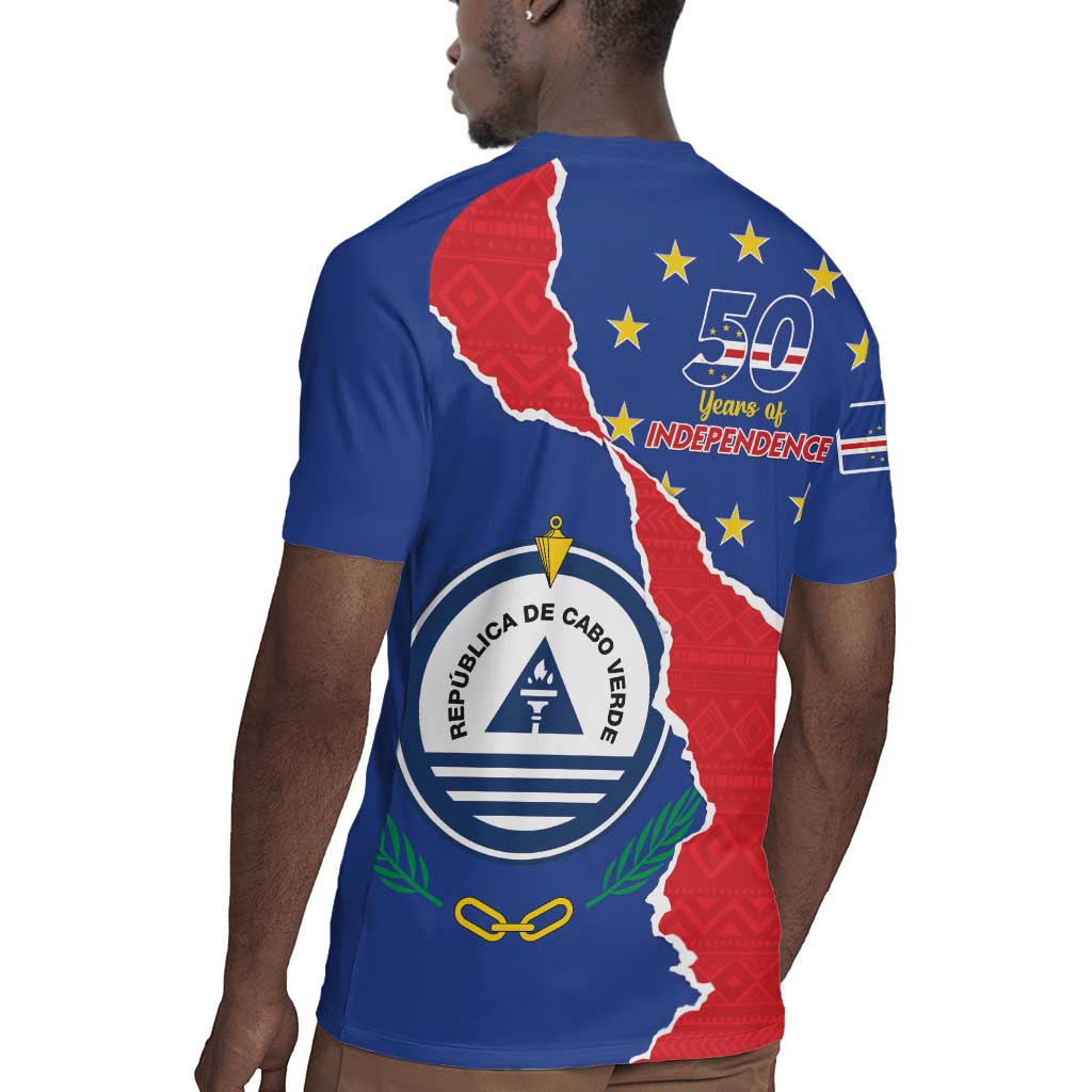 Happy Cabo Verde Rugby Jersey 50th Anniversary of Independence