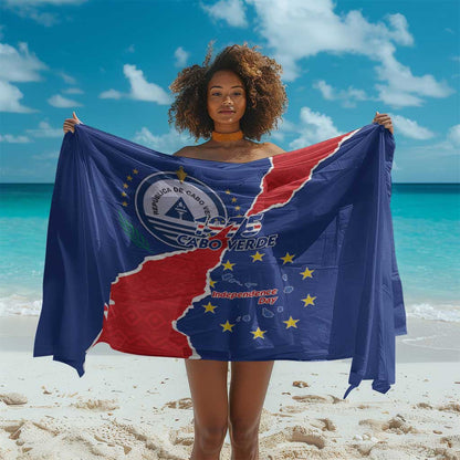 Happy Cabo Verde Sarong 50th Anniversary of Independence