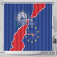 Happy Cabo Verde Shower Curtain 50th Anniversary of Independence