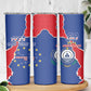 Happy Cabo Verde Skinny Tumbler 50th Anniversary of Independence