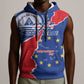Happy Cabo Verde Sleeveless Hoodie 50th Anniversary of Independence - African Pride