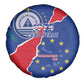 Happy Cabo Verde Spare Tire Cover 50th Anniversary of Independence