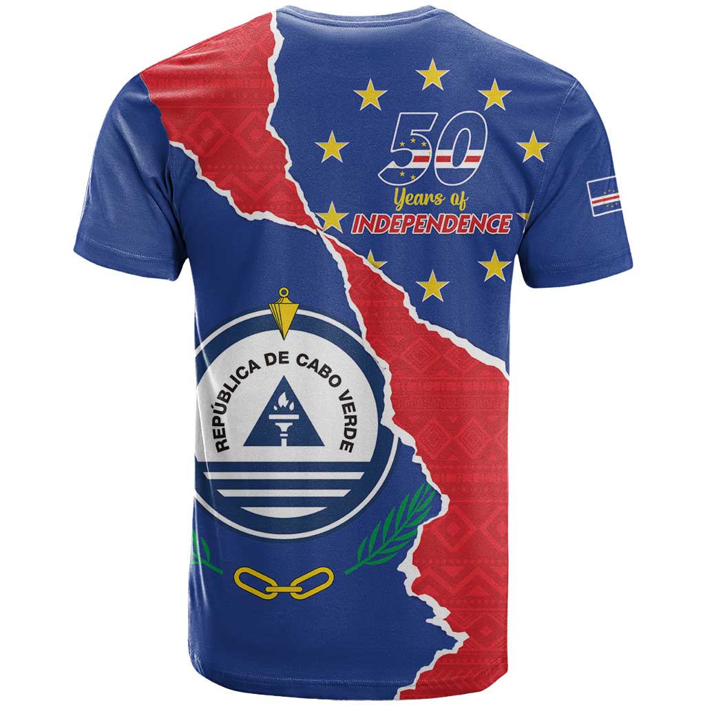 Happy Cabo Verde T shirt 50th Anniversary of Independence