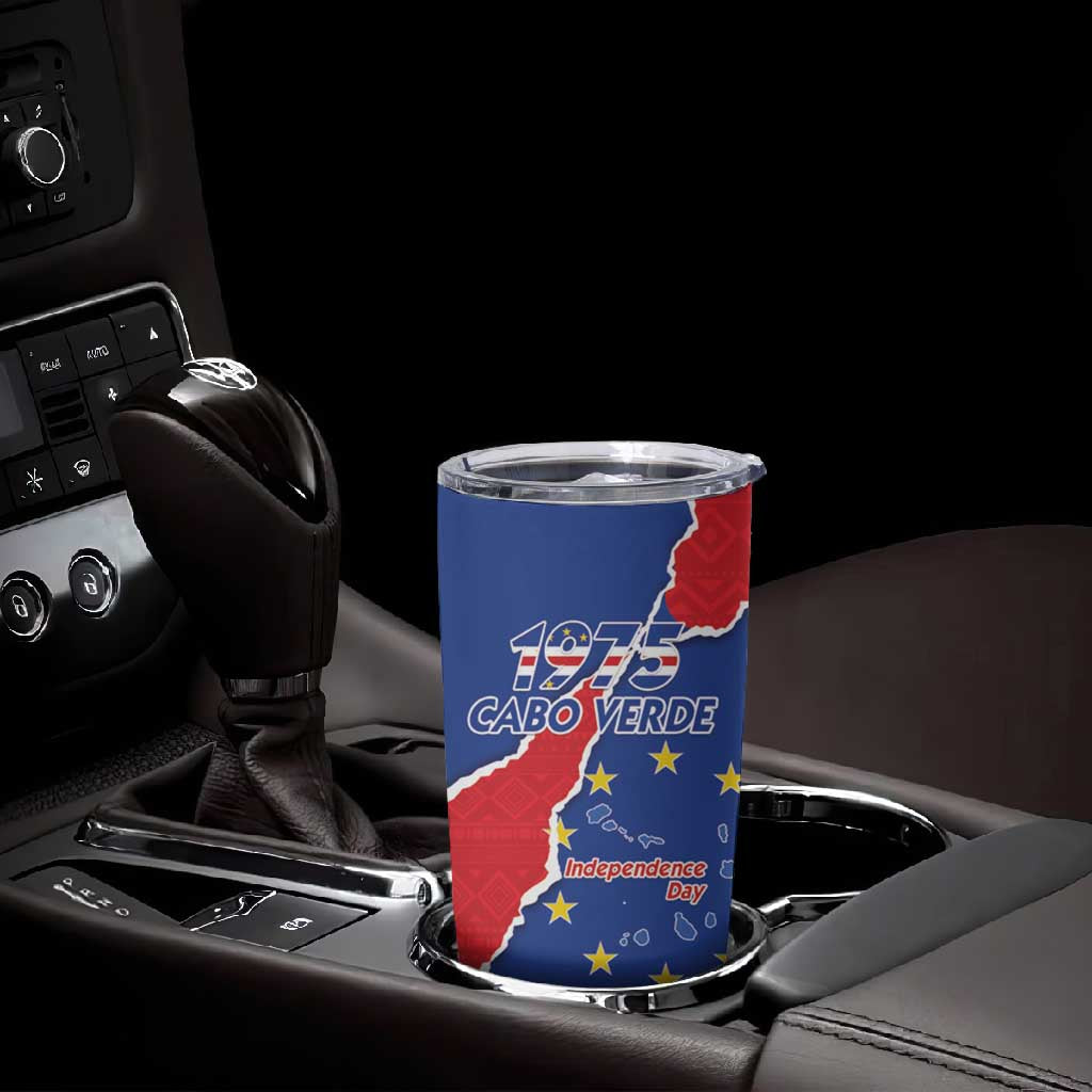 Happy Cabo Verde Tumbler Cup 50th Anniversary of Independence