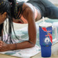 Happy Cabo Verde Tumbler With Handle 50th Anniversary of Independence
