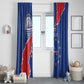 Happy Cabo Verde Window Curtain 50th Anniversary of Independence