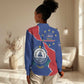 Happy Cabo Verde Women Casual Shirt 50th Anniversary of Independence