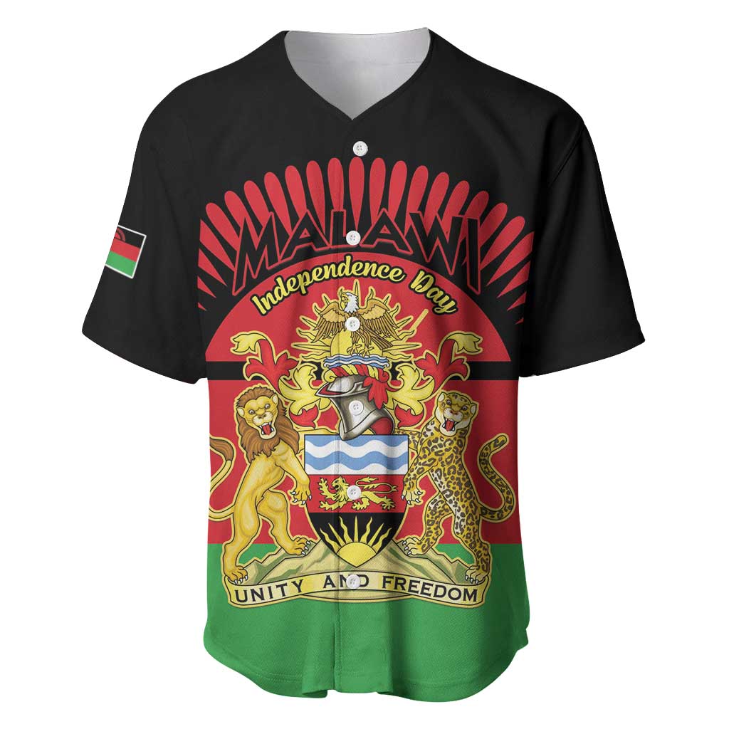 Personalized Happy Malawi Independence Day Baseball Jersey