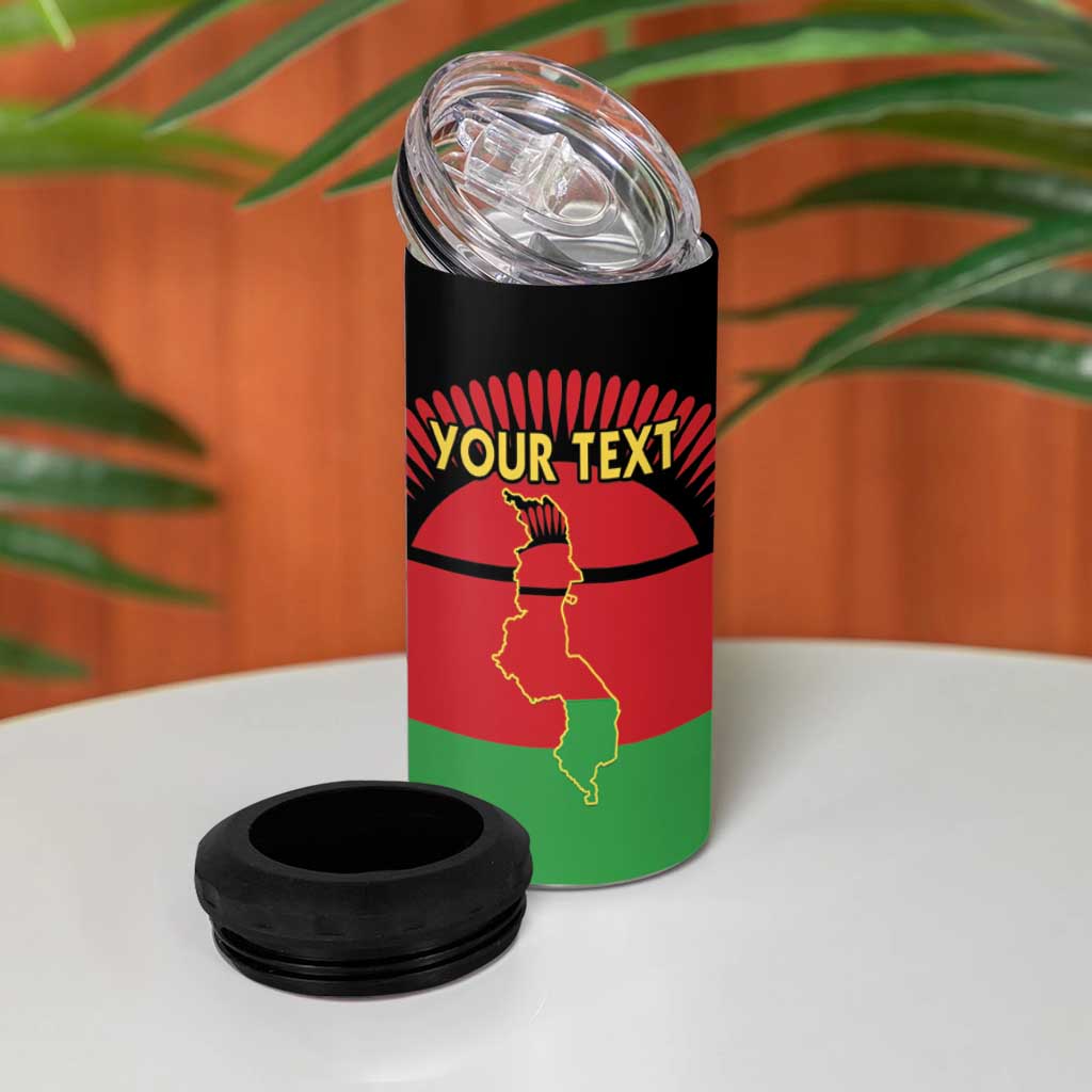 Personalized Happy Malawi Independence Day 4 in 1 Can Cooler Tumbler