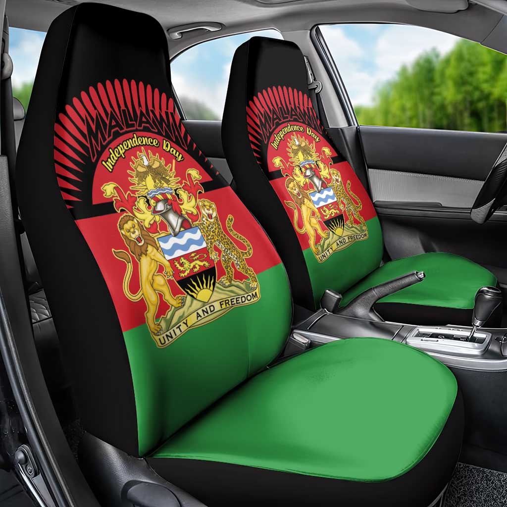 Happy Malawi Independence Day Car Seat Cover