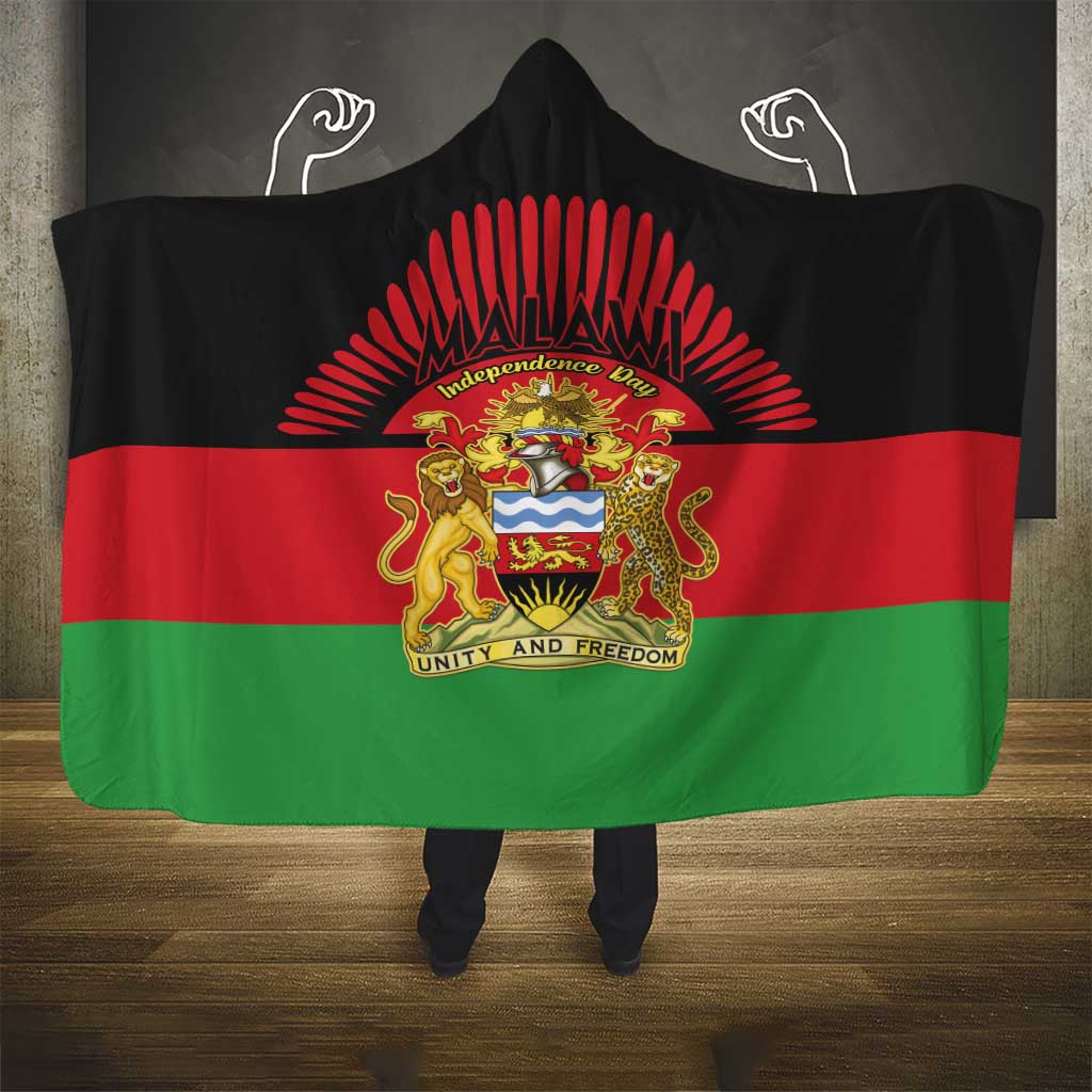 Happy Malawi Independence Day Hooded Blanket