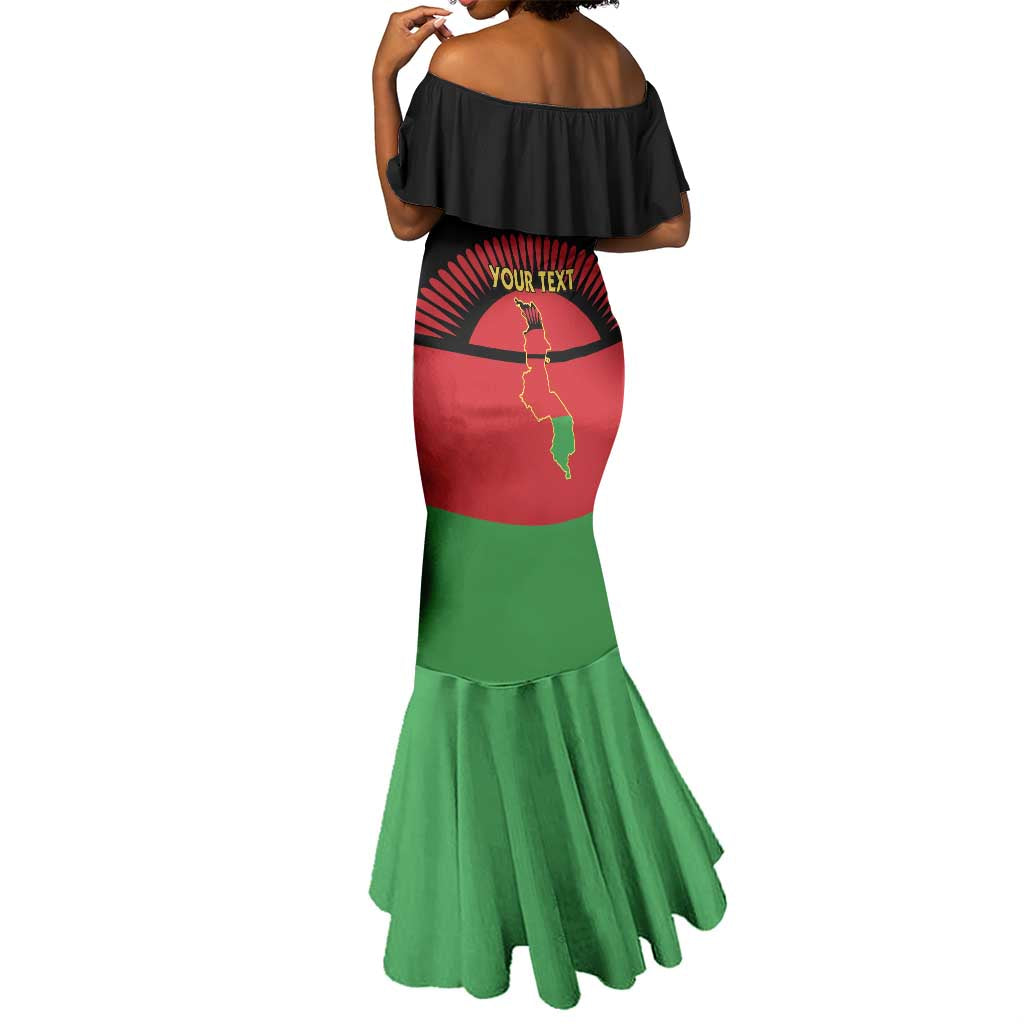 Personalized Happy Malawi Independence Day Mermaid Dress