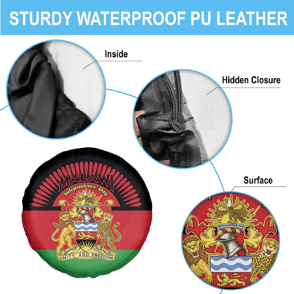 Happy Malawi Independence Day Spare Tire Cover