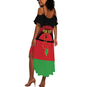 Personalized Happy Malawi Independence Day Summer Maxi Dress