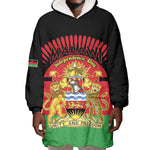 Personalized Happy Malawi Independence Day Wearable Blanket Hoodie
